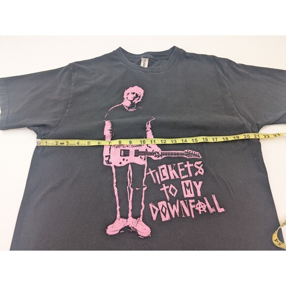 Machine Gun Kelly Tour Tickets To My Downfall Tultex Band T-Shirt Size Large - Picture 3 of 7